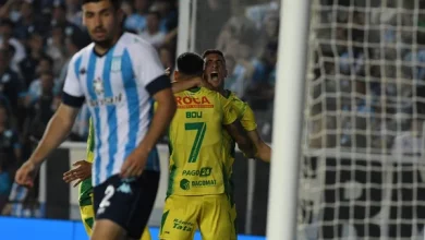 Defensa y Justicia le ganó 2 a 1 a Racing
