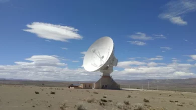 Antena Estación de Espacio Profundo CLTC–CONAE-NEUQUÉN, Bajada del Agrio, provincia del Neuquén.