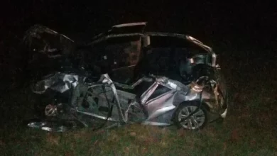 Falleció un policía al incrustarse su auto contra un camión en plena ruta 9