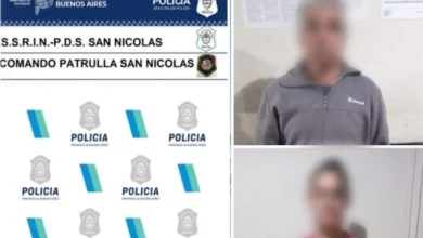 Intervino la UFI en turno y la Comisaría de la Mujer y la Familia.