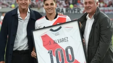 Los números de Julián Álvarez tras alcanzar los 100 partidos en River