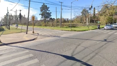 Fuerte choque en Dámaso Valdés y Av. Illía