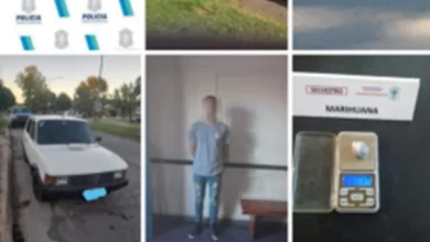 Joven detenido por circular sin documentación y con droga