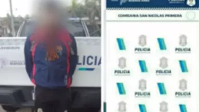 Se labraron actas de rigor con intervención de la UFI Nº 3.