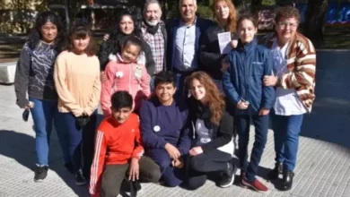 El municipio organizó el acto conmemorativo junto a la comunidad educativa de la escuela n° 1224 de barrio estanislao lópez.