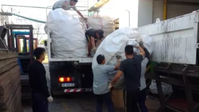 1.250 kilos de ecobotellas viajaron a la planta recicladora