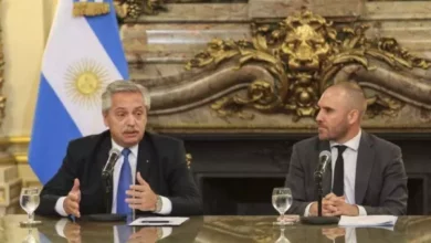 Alberto Fernández y Martín Guzmán.