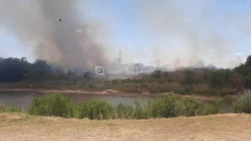 Sucede desde hace una hora aproximadamente.
