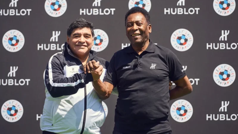 El día histórico en que Diego Maradona cumplió su sueño de conocer a Pelé