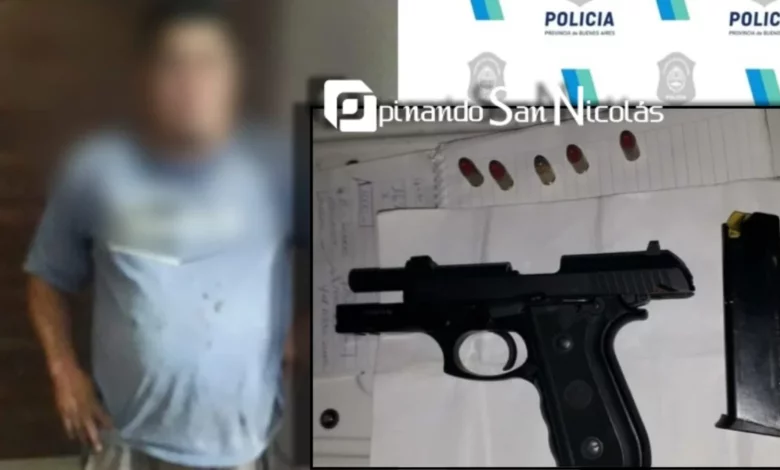 Amenazó a la ex con un arma de fuego