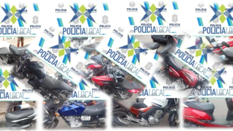 Secuestraron 13 motocicletas en operativo de tránsito