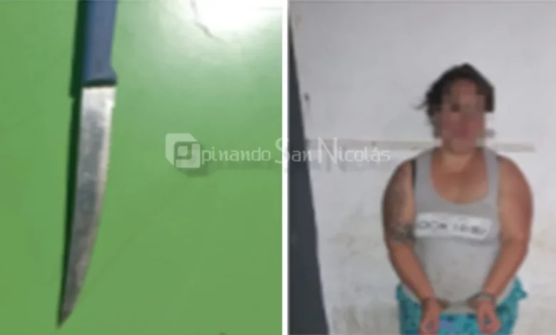 Violencia extrema: golpeó y apuñaló a su madre