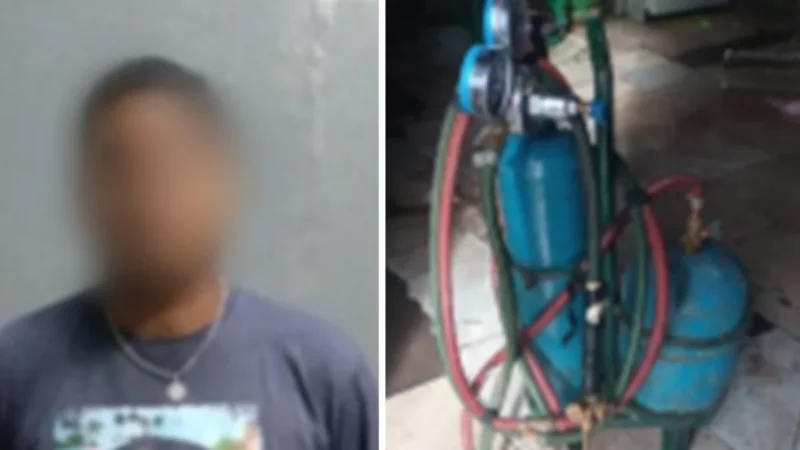 Recuperan un equipo de oxicorte robado días atrás