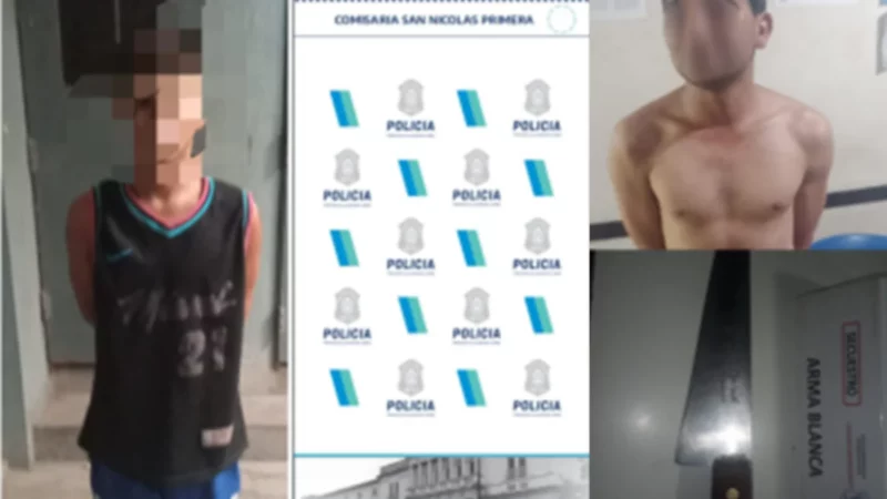 Dos aprehendidos por violencia de género y familiar