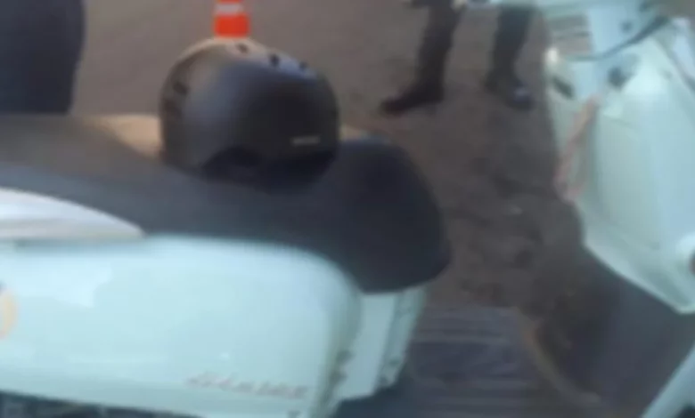 Secuestran moto por falta de casco homologado