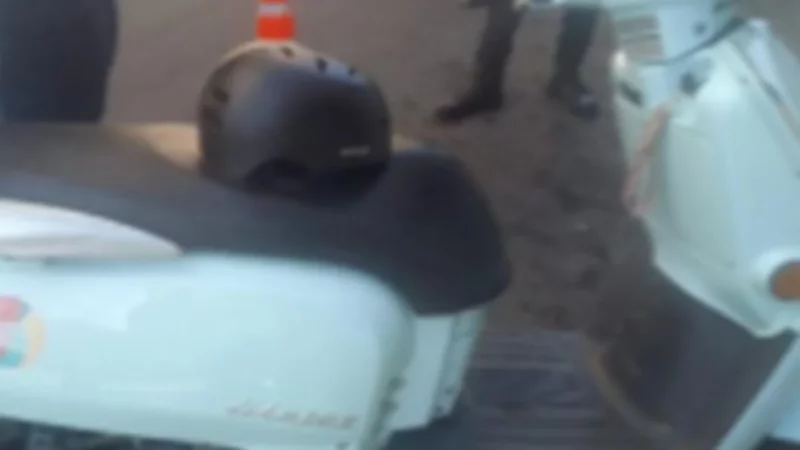 Secuestran moto por falta de casco homologado