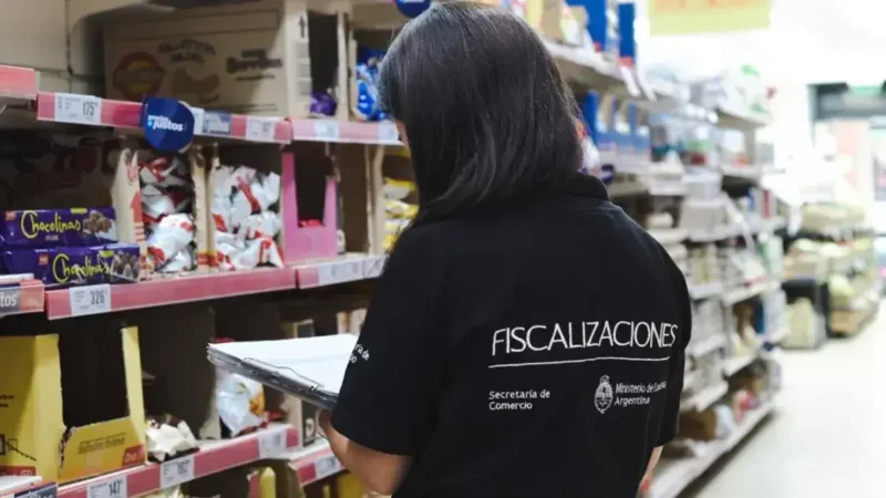 Inspeccionan más de 300 supermercados para controlar el cumplimiento de Precios Justos