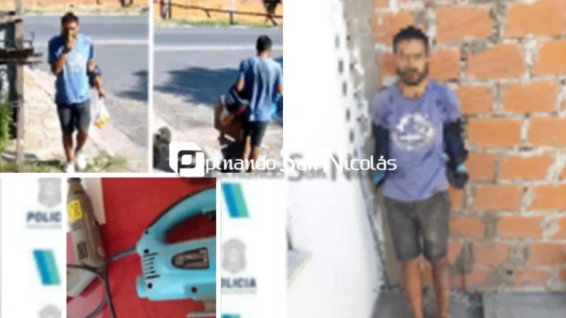 Esclarecen hurto en barrio Ginés García