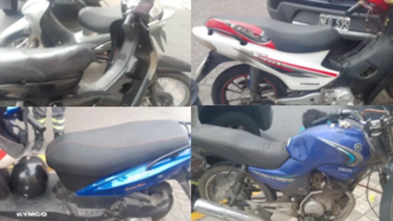 Secuestraron varias motocicletas por infracciones de tránsito varias