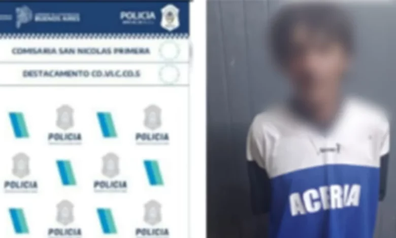 Lastimó a su pareja y fue aprehendido