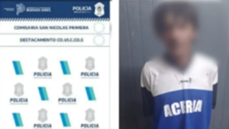 Lastimó a su pareja y fue aprehendido