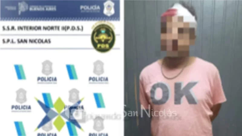 Ebrio y agresivo ocasionó disturbios en la casa de su hermana