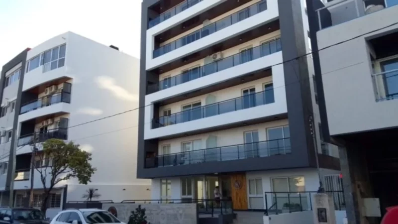 El edificio donde se produjo el hecho.