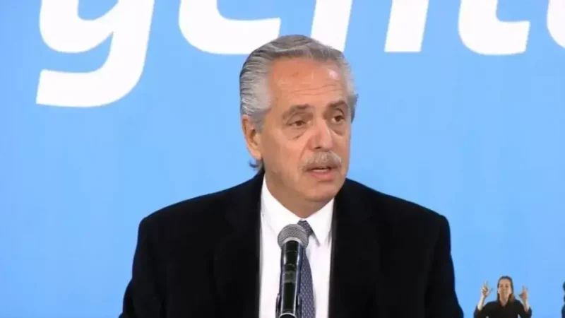 Alberto Fernández salud mental