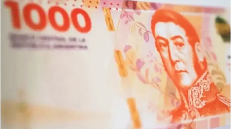 Medidas de seguridad y diseño destacado en el nuevo billete de 1.000 pesos argentinos.