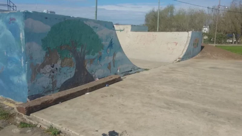 Solicitan urgente mantenimiento para la pista de skate