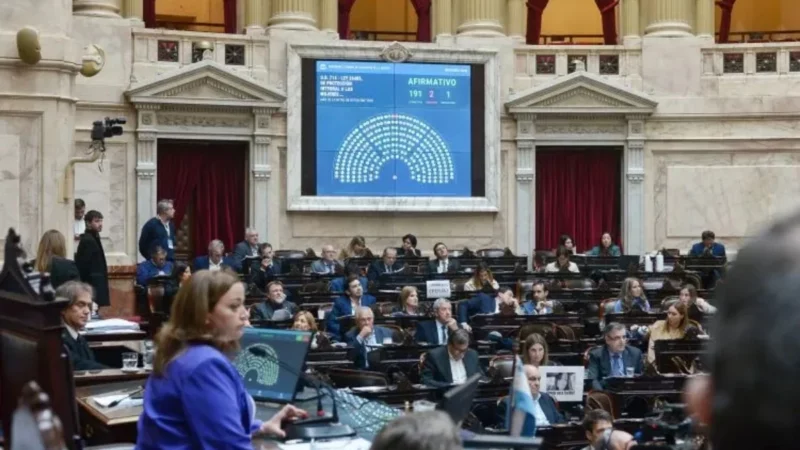 Sesión especial en Diputados