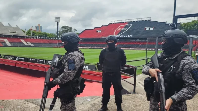 Allanamiento en Newell's