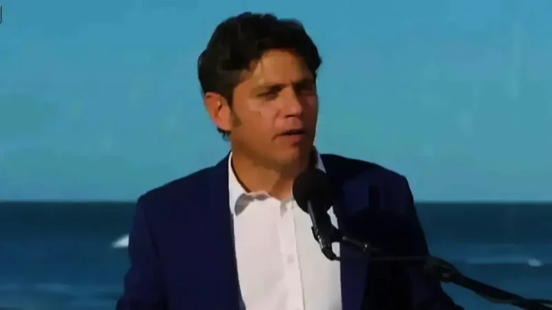 Kicillof turismo caída