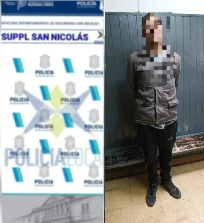 detenidos en San Nicolás
