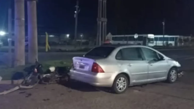 Accidente en Avenida Savio