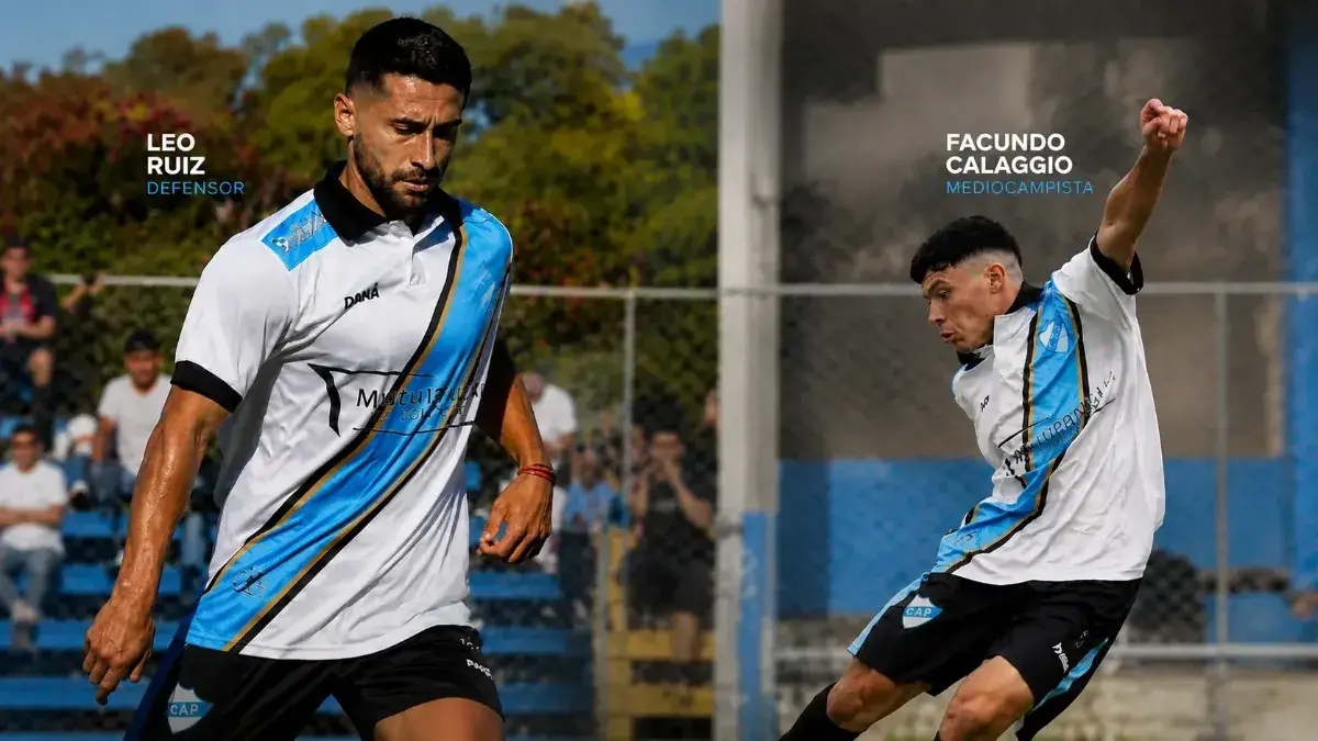Leo Ruiz y Facundo Calaggio, jugadores de Paraná convocados a la Selección Nicoleña
