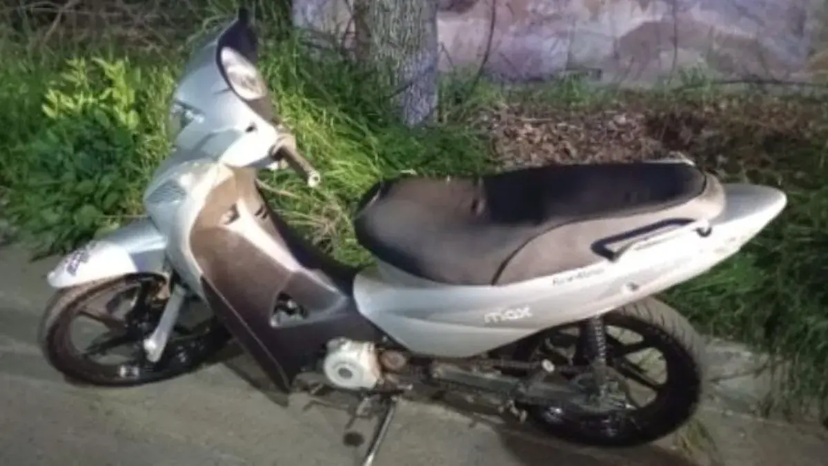 aprehendidos en moto