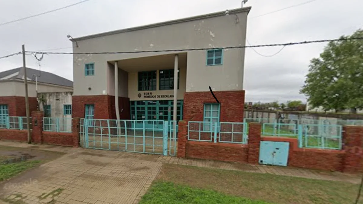 daños Escuela 15 San Nicolás