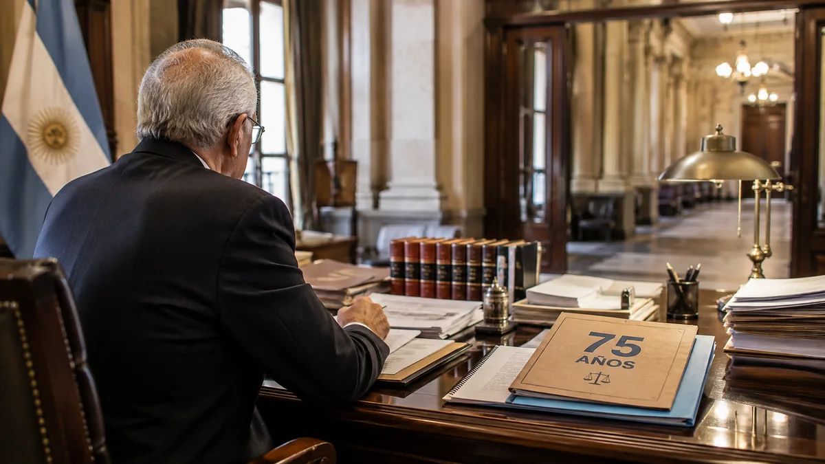 jueces de 75 años