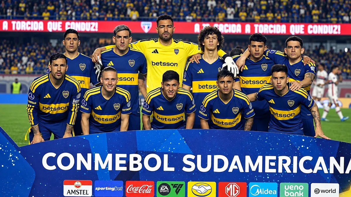 Boca empató con São Paulo y paso a semifinales de la Sudamericana