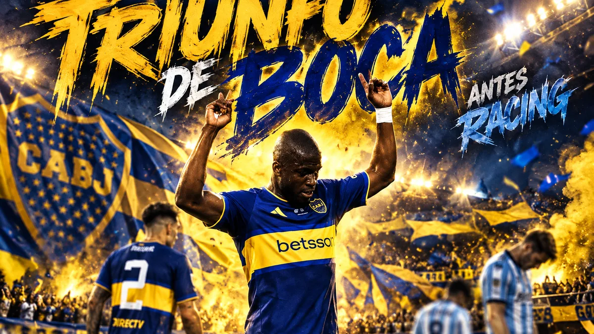 Boca le ganó a Racing