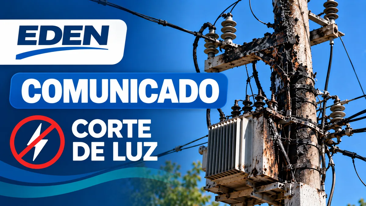corte de luz en San Nicolás