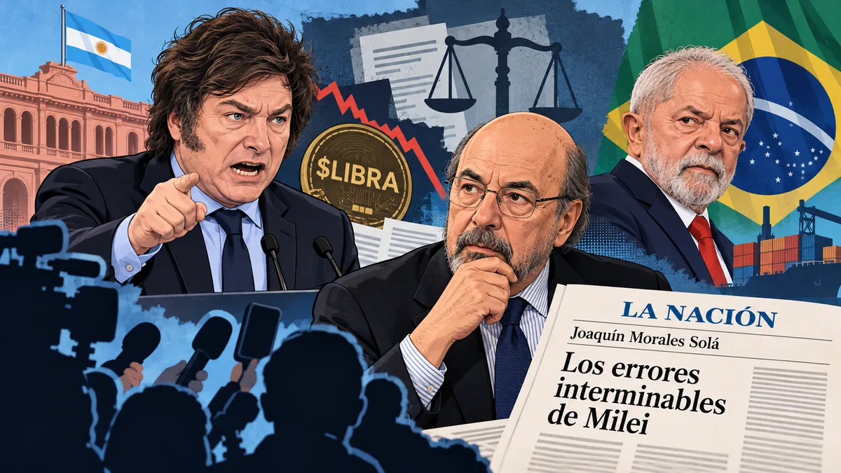 Morales Solá cuestionó a Milei por sus declaraciones sobre el periodismo y Lula.